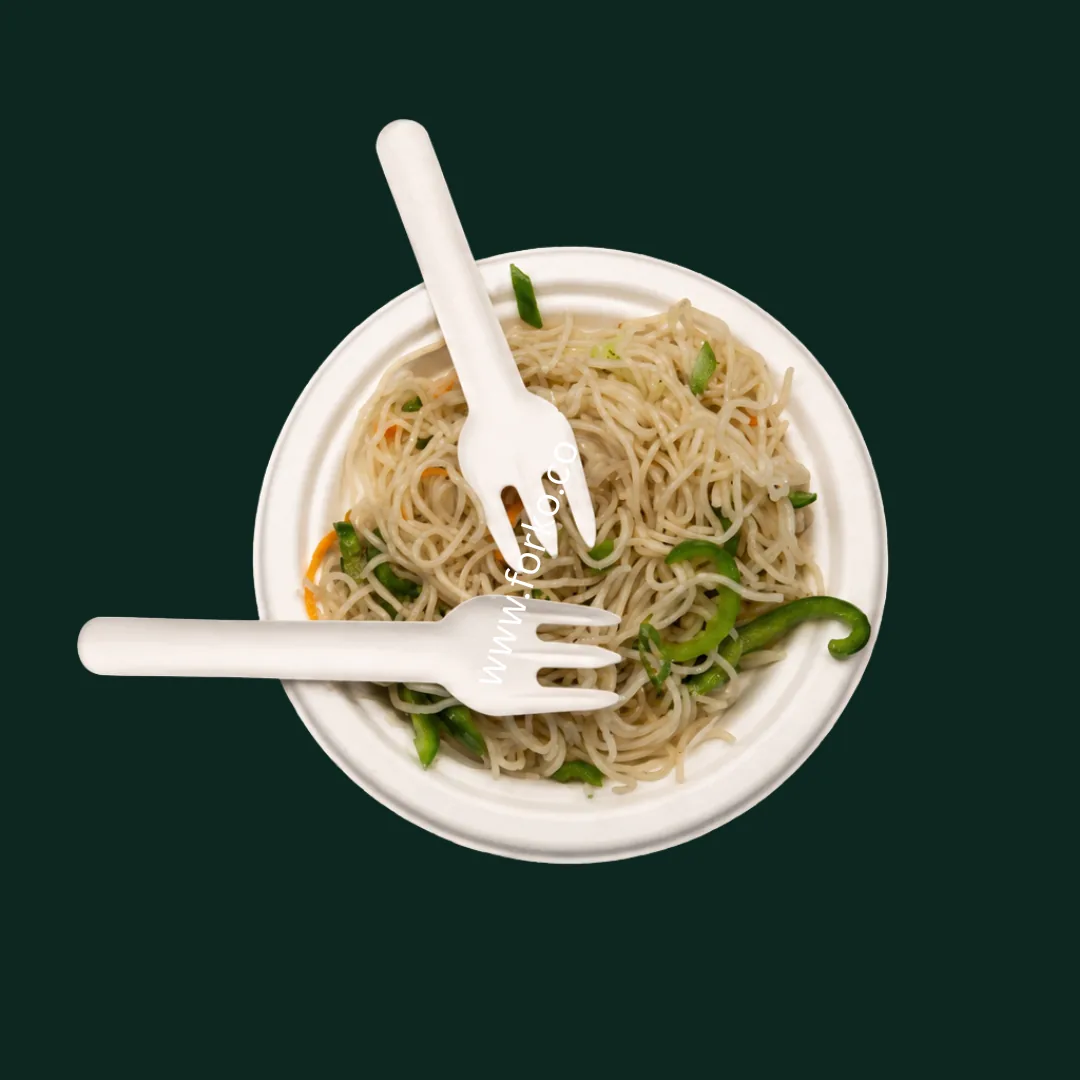 Compostable paper fork by Forko Green — view 6