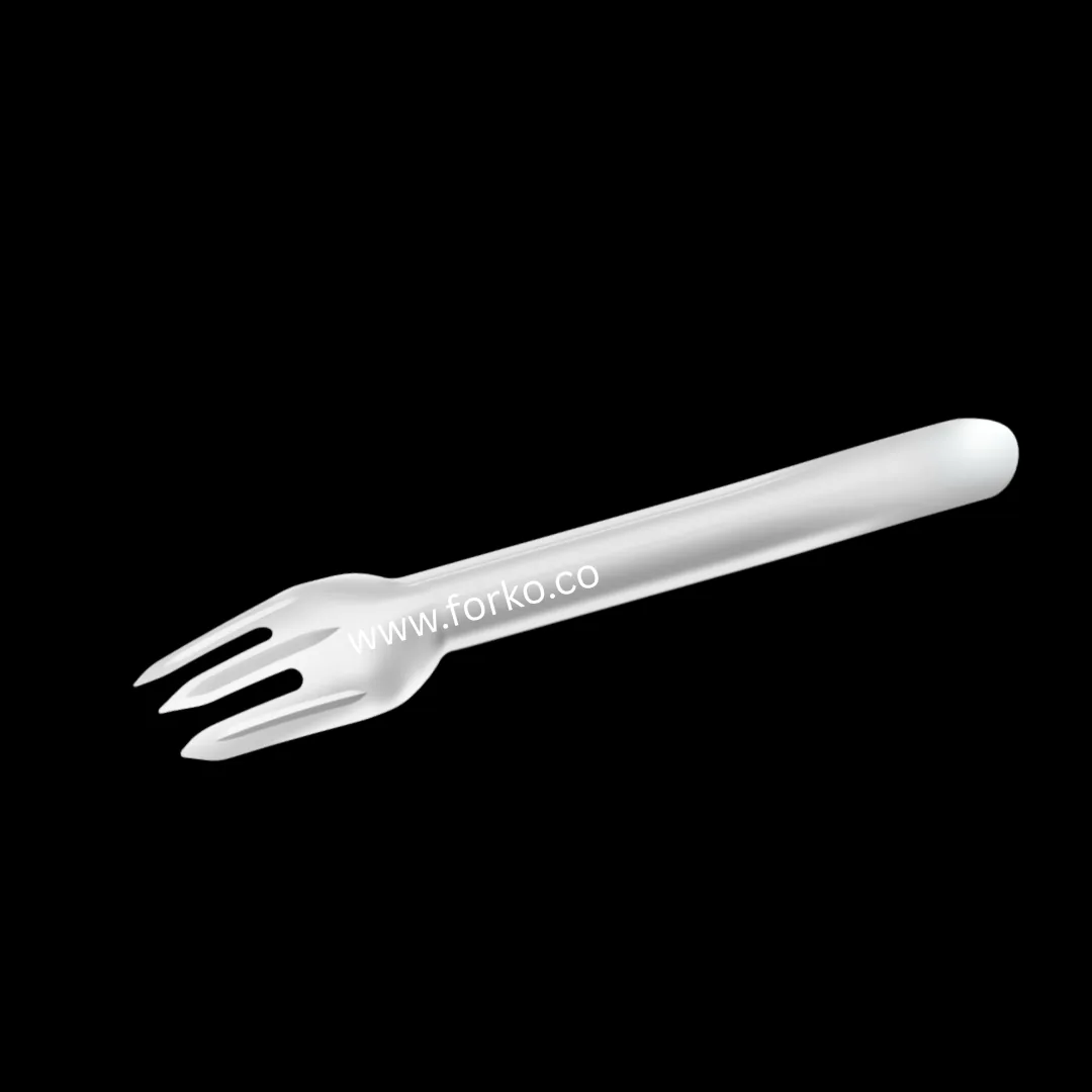 Compostable paper fork by Forko Green — view 2