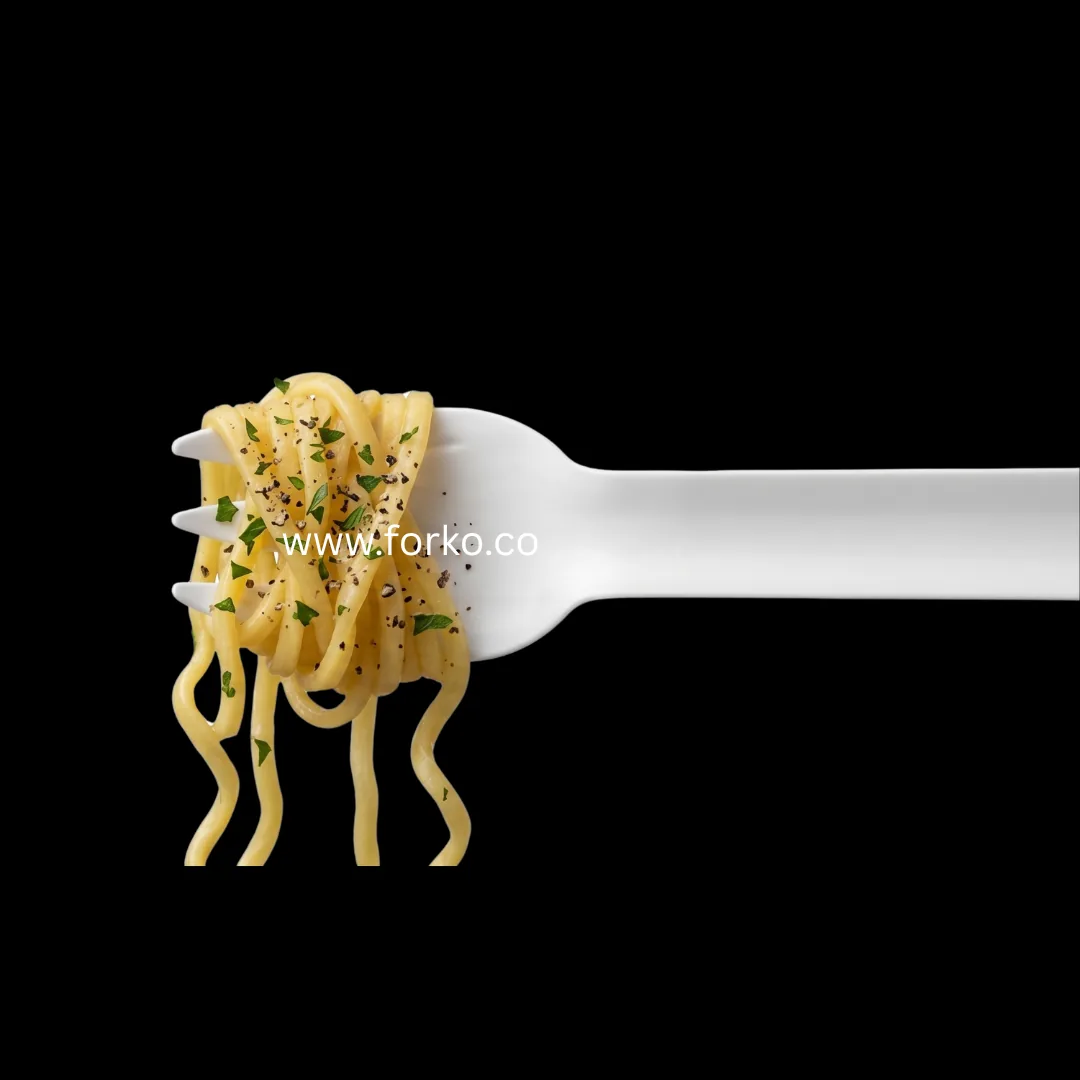 Compostable paper fork by Forko Green — view 3