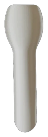 Paper ice cream spoon